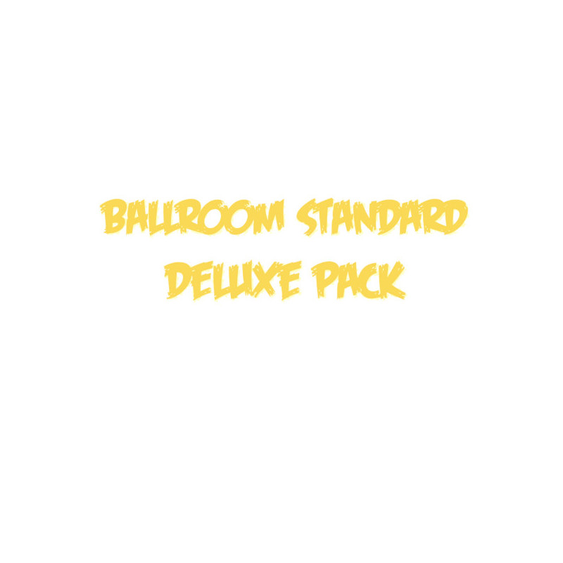 Ballroom standard Deluxe pack (Viennese Waltz,  English Waltz, International Tango, Slow Foxtrot, Quickstep )